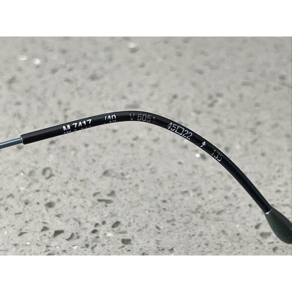 SILHOUETTE M 7417 /40 V 6051 45/22/135 Blue EYEGLASSES Frames Only full rim - Picture 7 of 16
